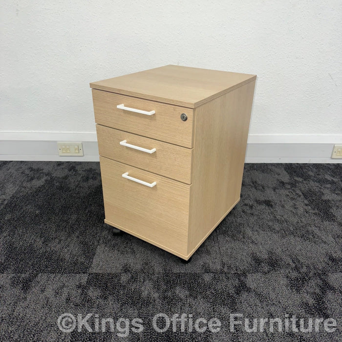 Used Narbutas Oak Mobile Pedestal