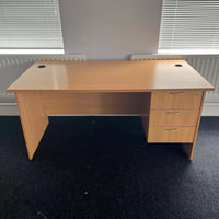 used straight office desks Brixton
