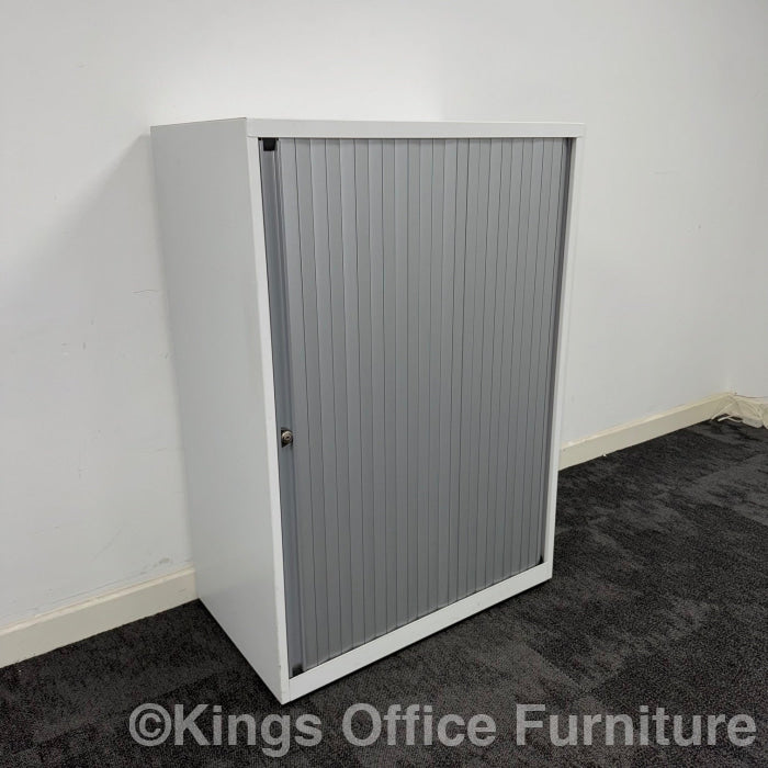 Used Tambour Steel Storage Unit