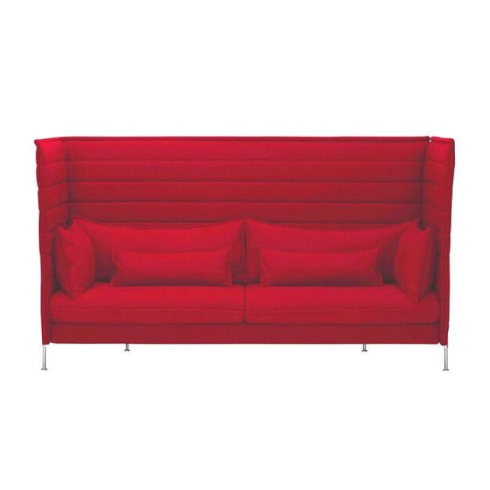 Used Vitra Alcove High Back 3 Seater Sofa