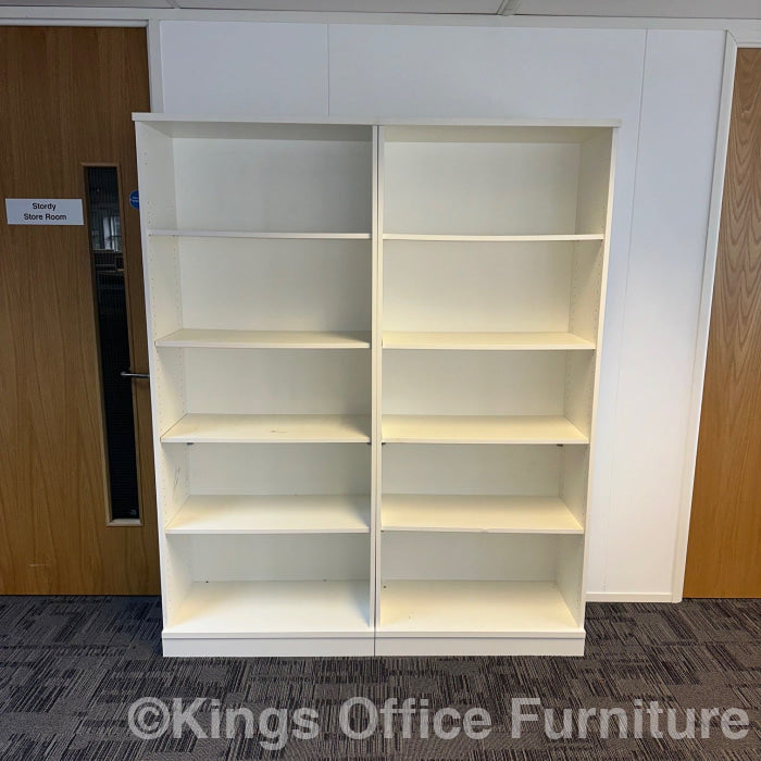 Used White Bookcase