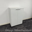 Used White Cupboard With Adjustable Shelf