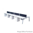 1200 Back to Back Bench Desk MW