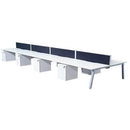 double bench desk add on