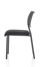 Brunswick Black Frame Chair with Mesh Back