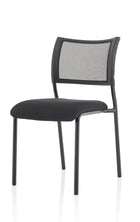 Brunswick Black Frame Chair with Mesh Back