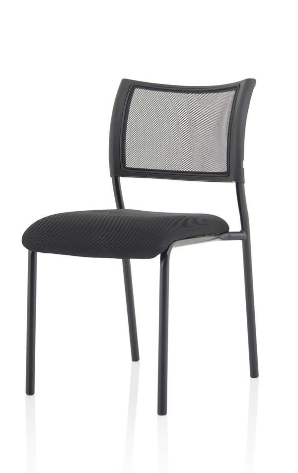 Brunswick Black Frame Chair with Mesh Back