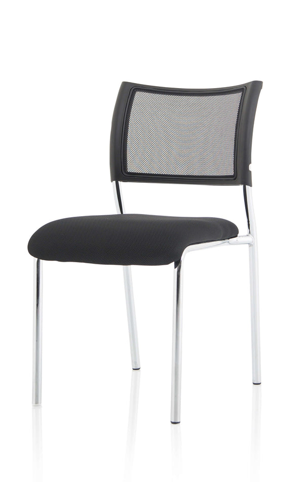 Brunswick Chrome Frame Meeting Chair with Mesh Back