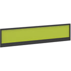 glazed desk mounted screens