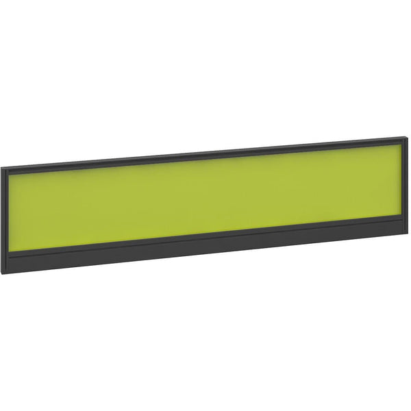 glazed desk mounted screens