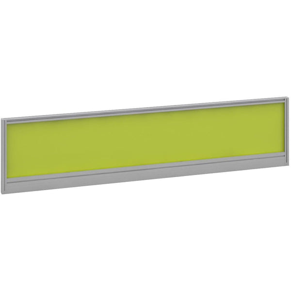 glazed desk mounted screens