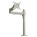 double desk mount arm