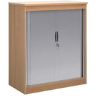 Horizontal Tambour Door Cupboard DM