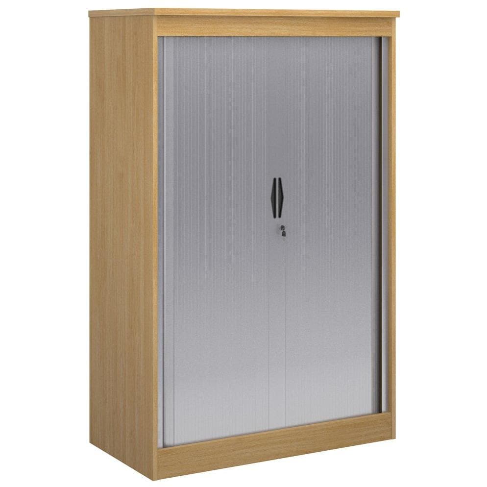 Horizontal Tambour Door Cupboard DM - Kings Office Furniture