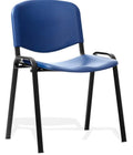 stacking chair blue