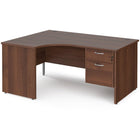 office desk with pedestals 