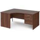 office desk with pedestals 