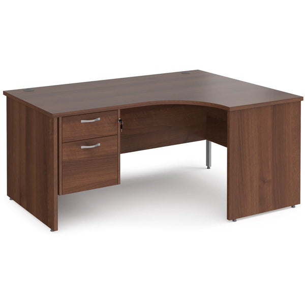 office desk with pedestals 