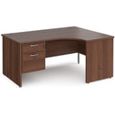 office desk with pedestals 
