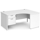 office desk with pedestals 