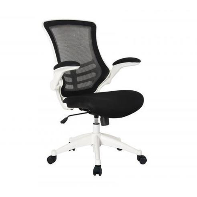 white mesh opertaor chair