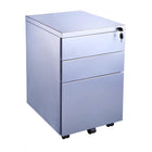 white office pedestals 