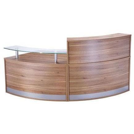 NCT07 Reception Counter MW - Kings Office Furniture