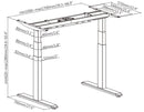 NEW Dual Motor Height Adjustable Sit-Stand Desk