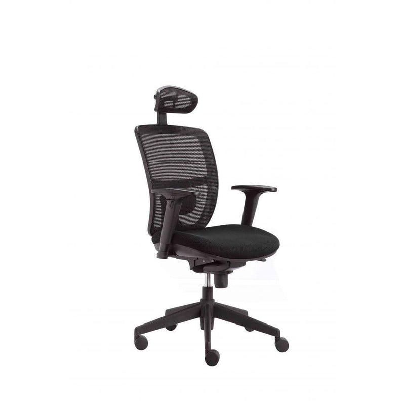 mesh black office chair