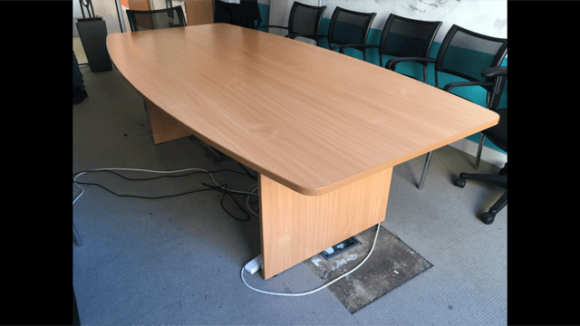 Used Beech Meeting Table MW