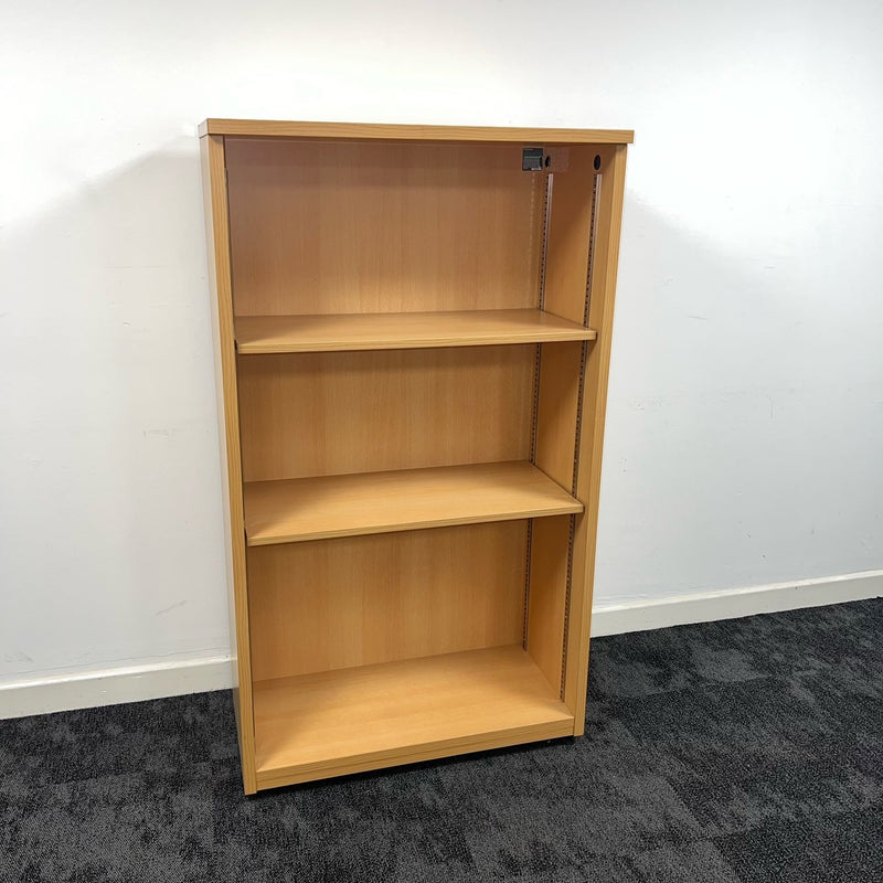 Office wooden two shelve bookcase