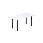 white meeting table 