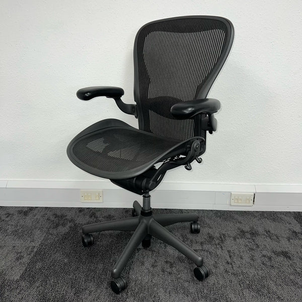 Used Herman Miller Aeron Full Spec Size C with Lumbar