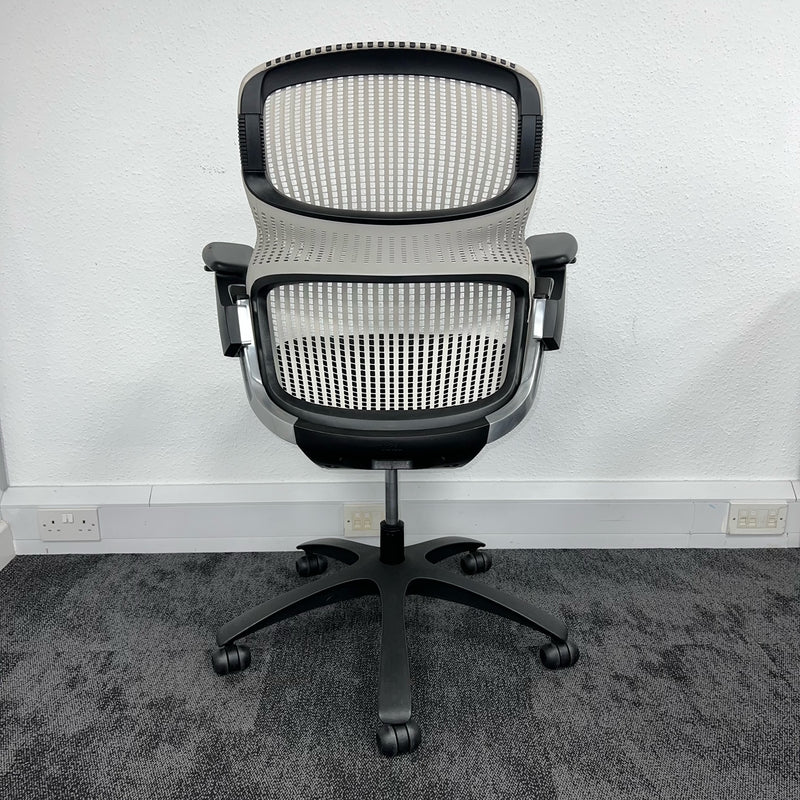 rear view of Knoll office chair second hand