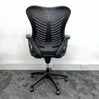 Used Spine High Back Black Mesh Operator Chair